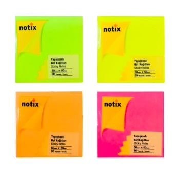 Notix Yapışkanlı Not Kağıtları 75x75